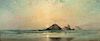 * Charles Dorman Robinson, (American, 1847-1933), Crashing Waves at Sunset, 1885