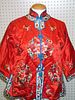 Chinese Embroidery Silk Lady's Coat