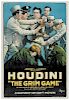Houdini, Harry (Ehrich Weisz). Houdini In The Grim Game.