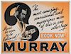Murray, George. Book Now! Murray.