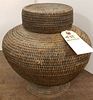 WOVEN COVERED VESSEL 12"