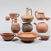 Miscellaneous Group of Pottery Vessels