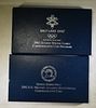(2) 2002  COMM SILVER PROOF DOLLARS