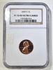 2005-S LINCOLN CENT  NGC PF-70 RD  ULTRA CAMEO