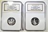 (2) 2003-S SILVER STATE QUARTERS NGC PF-70 UC
