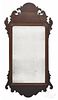 Chippendale mahogany looking glass, ca. 1800, 36 1/2'' h.