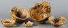 Nest of five burl bowls, signed Mike Mahoney Buckeye, largest - 9'' h., 12 3/4'' w.