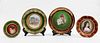 Royal Vienna & Other Porcelain Cabinet Plates, 4
