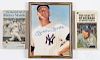 Mickey Mantle baseball items, to include a signed photograph, a signed copy