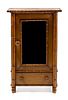 A Victorian Bamboo Cabinet Height 19 1/2 inches.