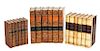 (PLUTARCH) LANGHORNE, JOHN, trans. Plutarch's Lives. London, 1778. 6 vols. With 2 others (18 vols. total)