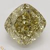2.71 ct, Natural Fancy Brownish Yellow Even Color, IF, Cushion cut Diamond (GIA Graded), Appraised Value: $30,000 