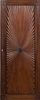 A Carved Mahogany Door Height 61 1/2 x width 24 inches.