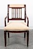 * A Regency Style Armchair Height 35 inches.