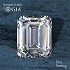 NO-RESERVE LOT: 1.50 ct, D/VVS1, Emerald cut GIA Graded Diamond. Appraised Value: $55,400 