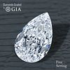 1.51 ct, F/VS1, Pear cut GIA Graded Diamond. Appraised Value: $41,500 