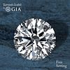 1.60 ct, D/VS1, Round cut GIA Graded Diamond. Appraised Value: $68,800 