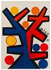 * Alexander Calder, (American, 1898-1976), Abstract Composition