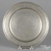 Hartford, Connecticut pewter plate, ca. 1840, bearing the touch of Thomas Boardman, 8 7/8'' dia.