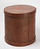 Lidded Wood Cylinder Box
