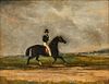 Painting of a Man on a Horse