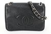 CHANEL BLACK QUILTED CAVIAR LARGE TIMELESS FLAP CROSSBODY BAG