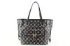 LOUIS VUITTON BLACK X PINK MONOGRAM FALL FOR YOU NEVERFULL MM TOTE