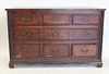 Antique 7 Drawer Oak Dresser