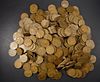 500 MIXED DATE CIRC WHEAT CENTS FROM THE 30'S