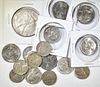 LOT OF MIXED TYPE COINS: