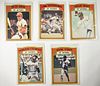 (5) 1972 TOPPS  "IN ACTION" BASEBALL CARDS NM