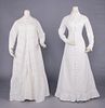 SUMMER HOUSEDRESS & NIGHTGOWN, LATE 1870s-EARLY 1880s