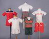 FIVE CHILDRENS OUTFITS, AMERICA, 1930-1940s