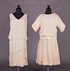 TWO DAY DRESSES, AMERICA, 1920s