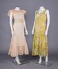 TWO SUMMER PARTY DRESSES, 1930s