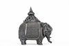 Chinese Bronze Elephant Censer 