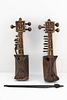 Grp: 2 Southeast Asian Inlaid Sarangi Instruments