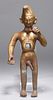 Antique Indian Brass Male Figure