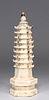 Chinese Ceramic Glazed Pagoda