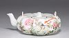 Chinese Famille Rose Enameled Porcelain Teapot