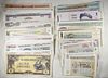 LOT OF 71 MIXED FOREIGN CURRENCY - ALL UNC