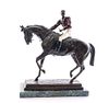 After Isidore Bonheur, "Jockey and Horse" Bronze