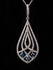 Crown of Light Diamonds & 14K Necklace & Earrings
