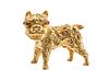 Cellino 18K Gold & Ruby Foo Dog Brooch