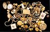 Gold Filled, Rhinestones, & Antique Jewelry