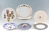 10 Pieces - Limoges Porcelain Plates