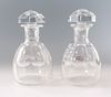 2 Baccarat Crystal Harcourt Cognac Decanters