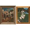 Two Works Depicting Religious Themes, 20th Century,