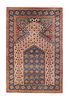Antique Mohtasham Kashan Rug, 4'7" x 7' ( 1.40 x 2.13 M)