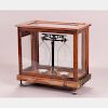 A Short Beam Analytical Balance by Henry Troemner for Arthur H. Thomas, Early 20th Century,